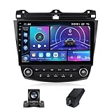【Carplay-Android Auto】: Mejora tu experiencia de conducción con nuestro estéreo compatible con CarPlay y Android Auto. Con un amplificador DSP integrado, esta unidad te permite hacer llamadas y disfrutar de la música sin interrupciones. El ecualizador de banda ajustable mejora la calidad del sonido para adaptarse a tus preferencias y al entorno, ofreciendo un audio nítido incluso a alto volumen. ¡Perfecto para cualquier entusiasta de los coches! (Carplay Android Auto NF-1/NF-2 no tiene esta función).