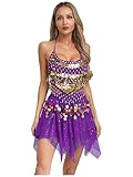 Parfait pour la danse du ventre, la danse indienne, le costume de princesse arabe, le spectacle de danse, le concours de danse, les vacances, le club, etc
