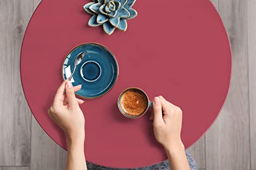 Pegatinas para muebles 100x50cm y lámina adhesiva en la cómoda de color burdeos 6