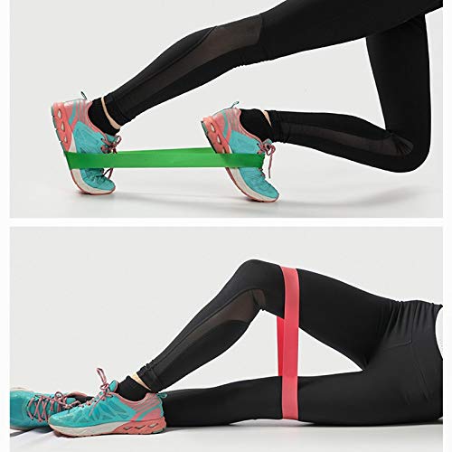 Fascia Elastica Loop In Lattice – Set Da 5 Per Pilates, Yoga E Fitness – Boustan - Foto 4