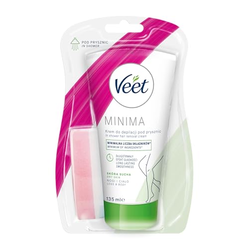 Veet in-Shower Hair Removal Cream for Dry Skin 135 ml