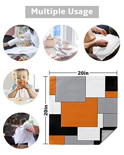 Servilletas de Tela Modernas 20 x 20 Pulg Para Cocina miniatura 5