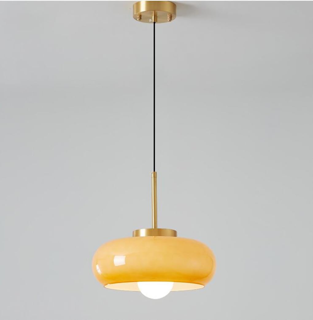 Suspensions de style français moderne avec verre vintage de salon E27