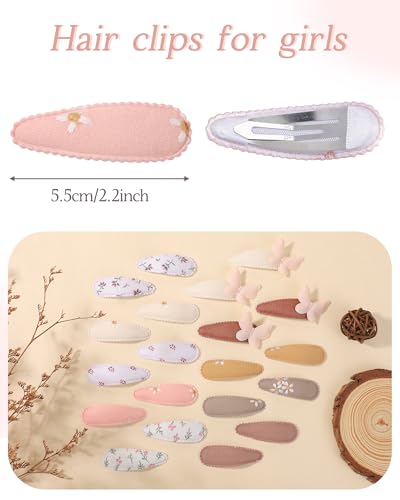 Save 40% on doboi 20Pcs Toddler Hair Clips with Floral Print
