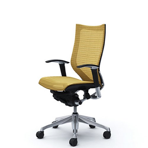 オカムラ オフィスチェア バロン ハイバック 可動肘 座メッシュ ベージュ CP85AR-FEH7