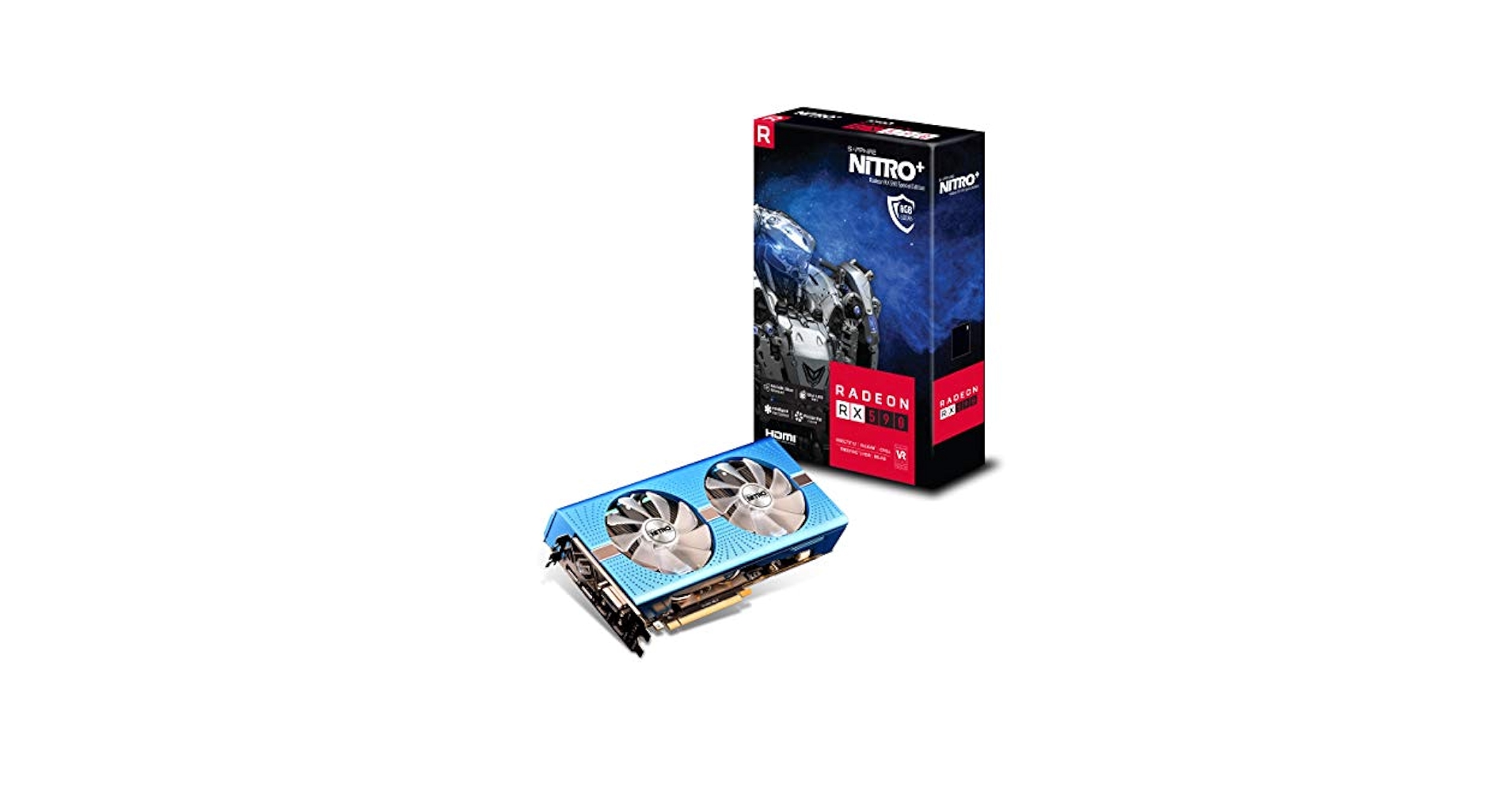 PCパーツ NITRO - SAPPHIRE NITRO+ RX 590 8G GDDR5 Amazon | SAPPHIRE NITRO+ RADEON RX 590 8G GDDR5 OC (UEFI