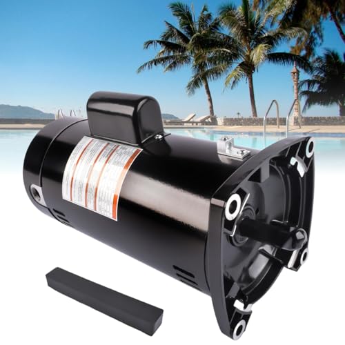 USQ1202 Swimming Pool Pump Motor and Seal Kit Replacement for Sta-Rite Max-E-Pro Square Flange Pool Motor 2HP 3450 RPM, 48Y Frame, 230V, 60HZ Mustrod -  Mustrod USQ1202