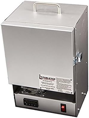 Melting Furnace RapidFire Tabletop Kiln Melter Jewelry Gold Silver PMC Metal Clay Enamel Bead Making Ceramic Firing
