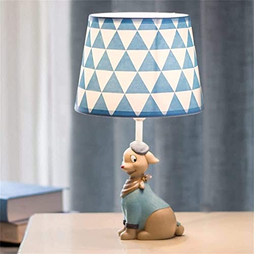 Lampe de bureau pépinière bleu chiot moderne veilleuse garçon - 3