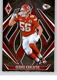 2024 PANINI PHOENIX #62 GEORGE KARLAFTIS KANSAS CITY CHIEFS FOOTBALL OFFICIAL TRADING CARD OF NFL