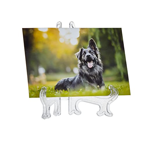 24 Pack Acrylic Easel Set, Mini Easels For Photos, Sports Trading Cards And Collectables, Baseball Card Display Stand (3 In) #TOP3