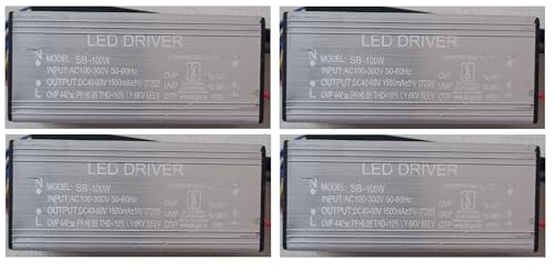 Image of 100 Watt 3000mA IP66 Led Driver With 2 Years Warranty and 6Kv Surge,OVP,UVP,OTP Protection for Street /Flood Light Repairing (4)