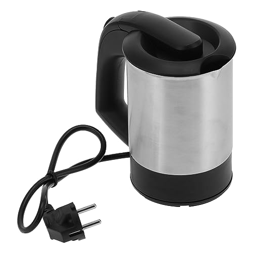 Bouilloire Électrique Chaleur Rapide Eu Mini Chaudière Pot Portable 0.5L En Acier Inoxydable 220V Eu Bouilloire Chaudière À Eau Bouilloire Bouillir pour Bouilloire À Eau Bouillir