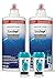 Produktbild Bausch + Lomb EasySept Peroxidlösung Kontaktlinsenreiniger für weiche Kontaktlinsen, konservierungstofffrei, mit Behälter, 2 x 360 ml