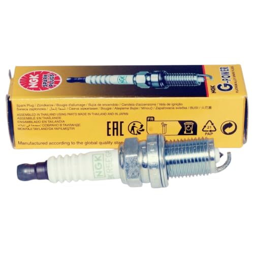 Image of NGK 7090 G-Power Platinum Spark Plugs BKR5EGP, Pack of 6