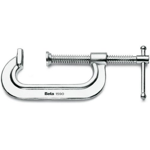 Beta 1590 100mm Standard Clamps, Zinc-Plated