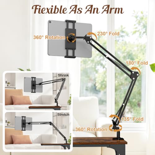 Floor Kindle Phone Tablet Stand with End Table for Overhead Bed,Counch by Cidaziya - Used condition - Image 5