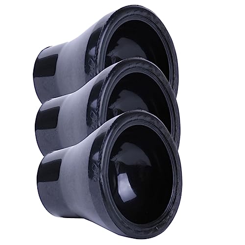 GALPADA 1set Golf Ball Picker Golf Ball Grabber Golf Accessories Golf Tool Practice Golf Balls Retriever Golf Gadgets Women Soft for Golf Grip Removal Tool Golf Retriever Rubber Black 3pcs