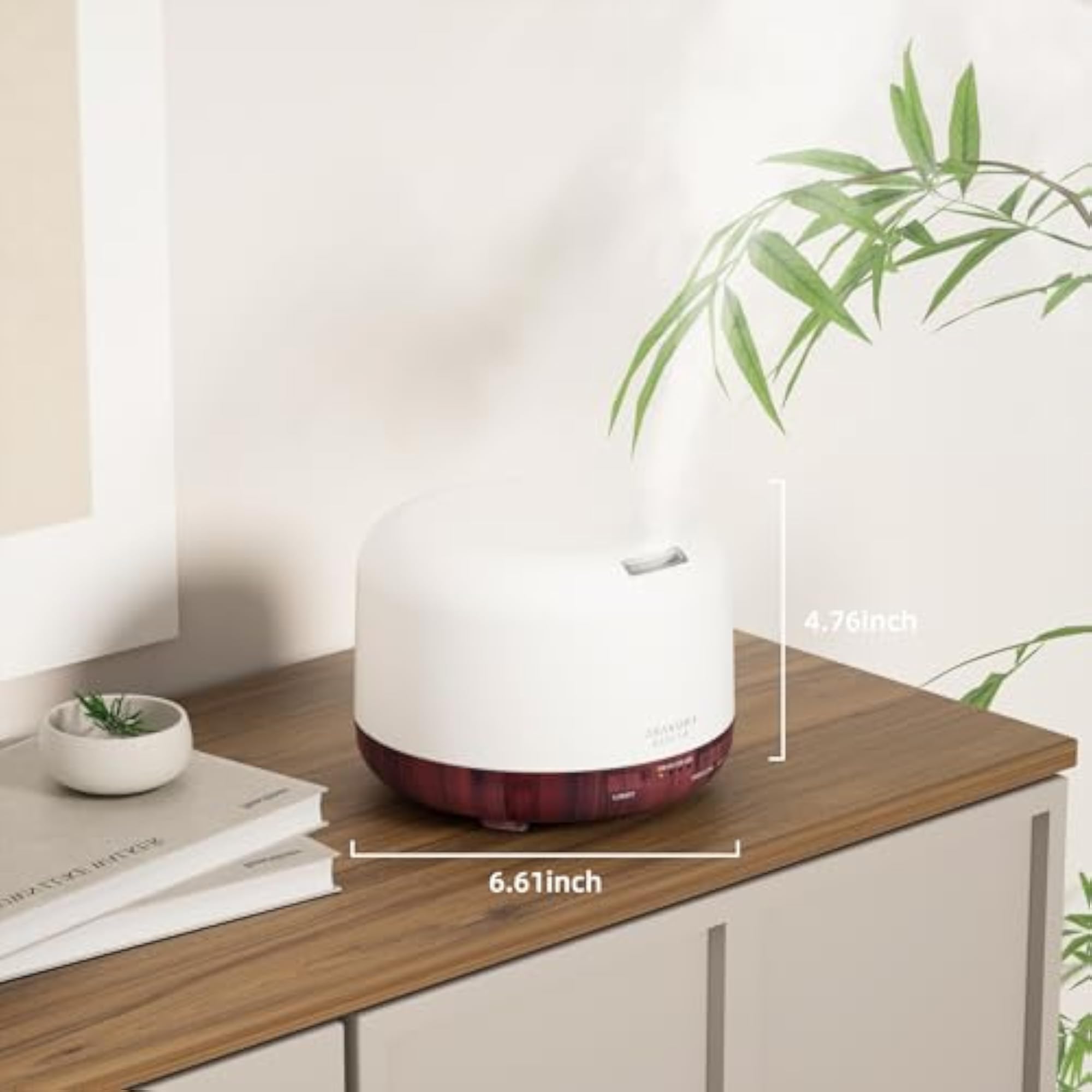 500ml Essential Oil Diffuser with 7-Color Light, Aromatherapy Gift