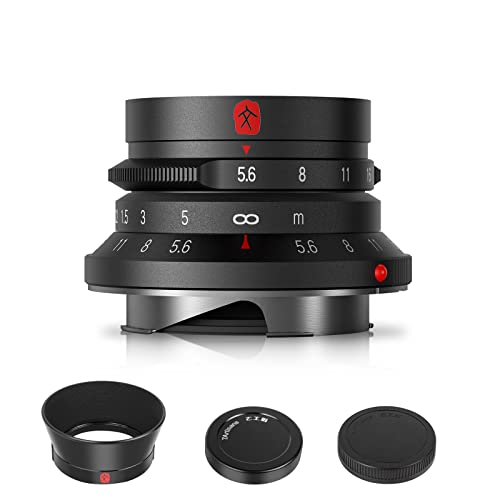 Amazon.co.jp: 7artisans 28mm F5.6 広角レンズ ライカMマウントカメラ