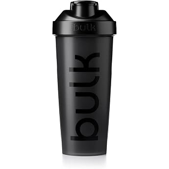 Bulk Iconic Protein Shaker Bottle Jet Black 750 ml
