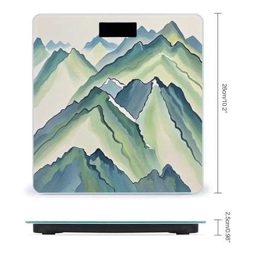 Báscula Digital para Baño de Vidrio Templado Compacta miniatura 2