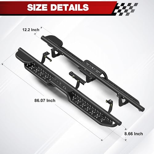 Estribos para Grand Cherokee L Long Wheelbase 2021-2026 miniatura 3