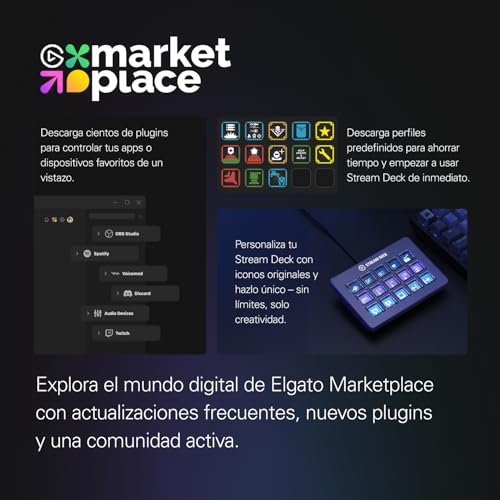 Variante de Elgato stream deck Scissor Keys