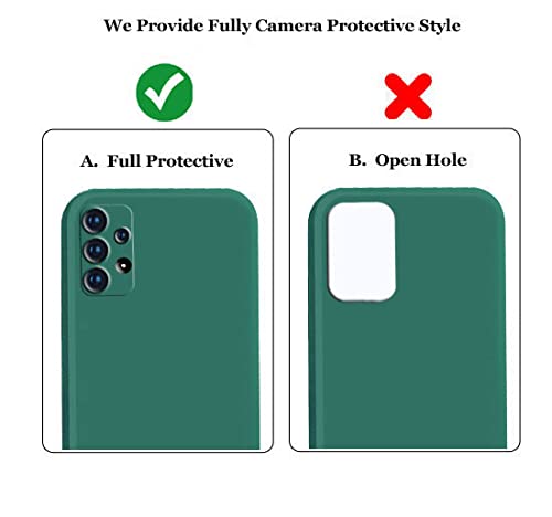Image of A rtistque Back Cover Case for Samsung Galaxy A73 5G with Camera Protection | Shockproof TPU | Stylish Protective Design | Slim Fit | Ultra Matte | Samsung Galaxy A73 5G Back Cover - Green