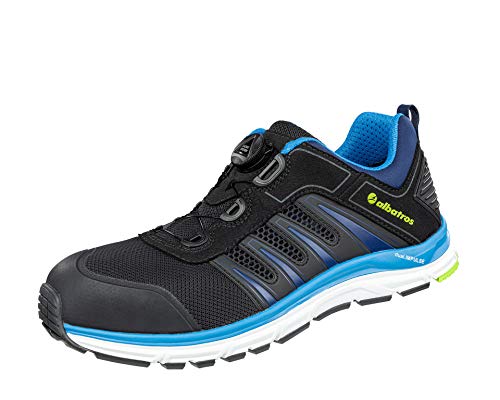 ALBATROS Breeze QL Impulse Low Safety Shoe Work Shoe S1P ESD HRO SRC Fibreglass Cap Penetration Protection Metal-Free Non-Slip Heat Resistant Unisex Size: 10 UK