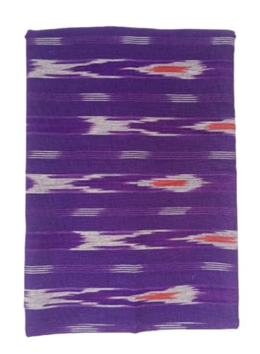 Image of Cotton Pochampally ikat unstitched blouse, Kurthi, long frock fabric material for women (1 meter, 2 meters & 3 meters)