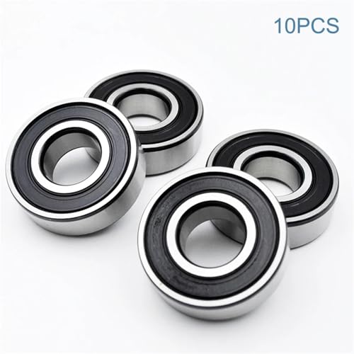 Roulement à billes 6202 2RS 15x35x11mm en acier chromé haute précision - 5