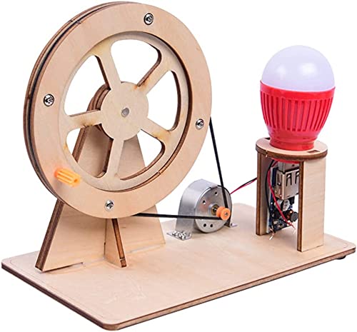Wooden Hand Cranked Generator, Science Kit Manual Generator ...