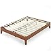 ZINUS Wen Deluxe Wood Platform Bed Frame, Solid Wood Foundation, Wood Slat Support, No Box Spring Needed, Easy Assembly, Twin