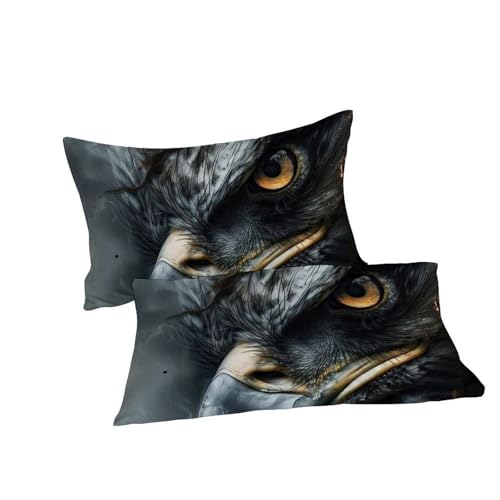 Housse de couette double 200x200 microfibre douce et facile à laver - 7
