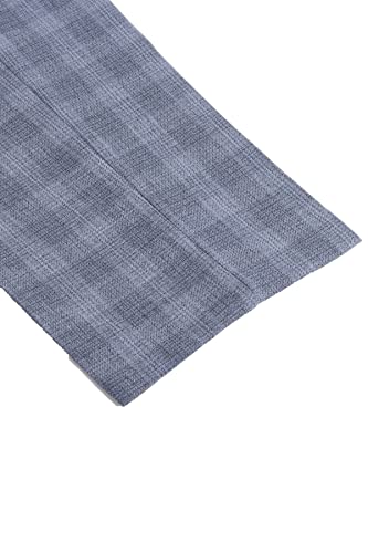 Image of MALENO Men's Polycotton Slim Fit Checkered Trouser |Trousers for Office, Party | Men Formal Pant