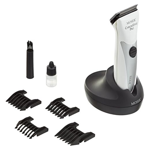 Moser ChromStyle Pro Professionell Hårtrimmer, Vit/Svart