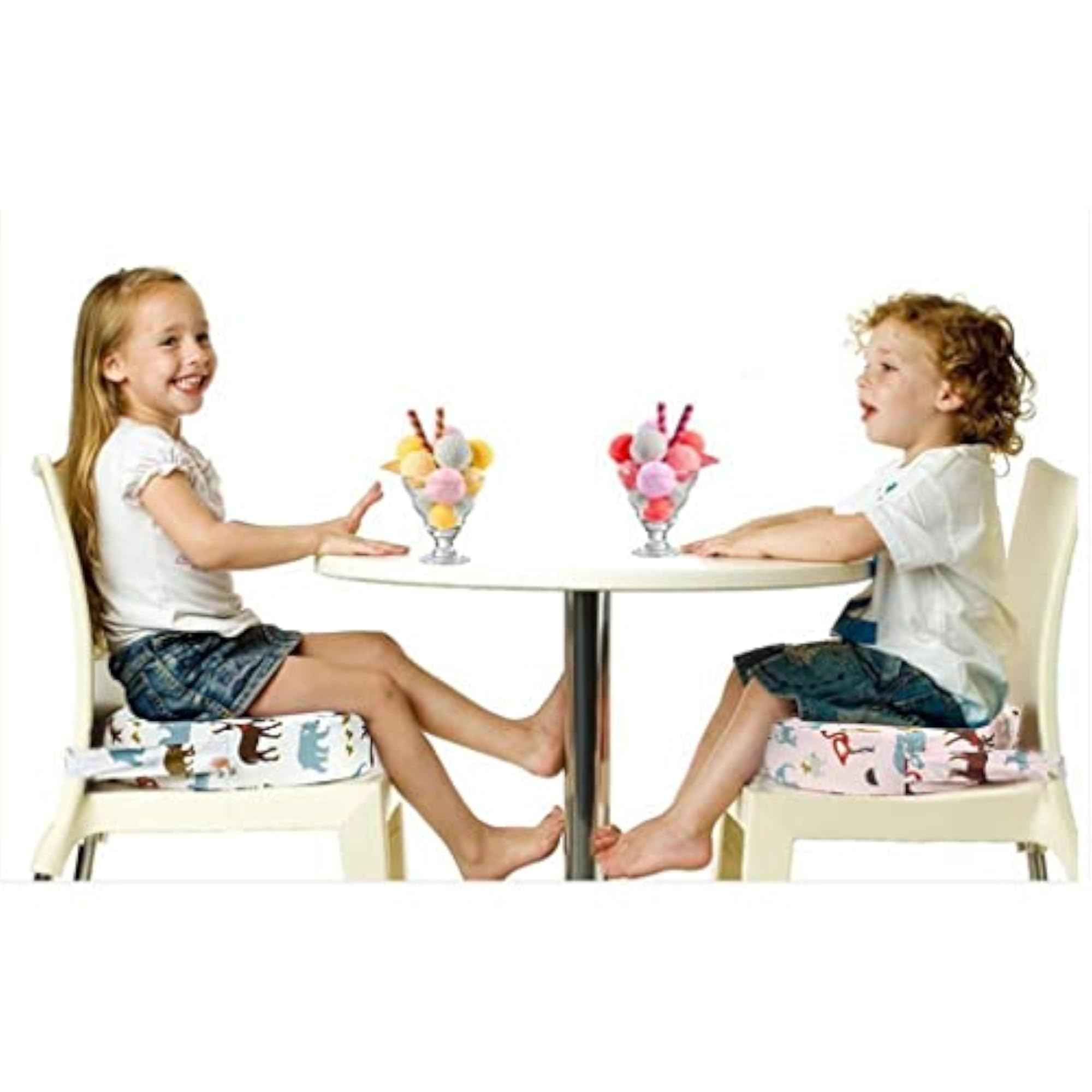 Children's Silver Highchair Cushion Pad for Dining Chair