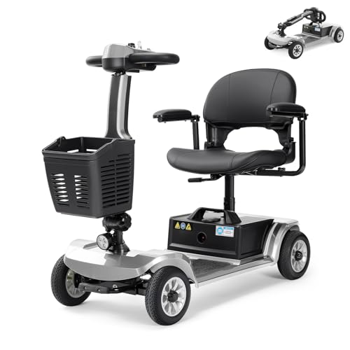 Image of 22-Mile Electric Mobility Scooter for Seniors - Easy to Operate