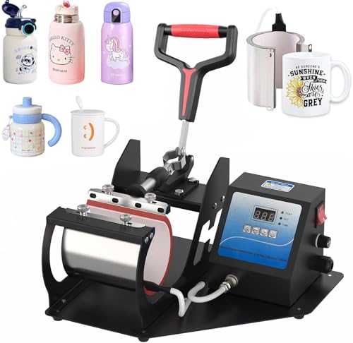Advwin Heat Press Machine for Sublimation 11oz Mug, Mug Cup Printing Machine, Cups Not Included