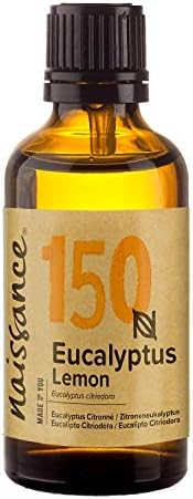 Naissance Lemon Eucalyptus Essential Oil 50ml - 100% Pure, Natural, Cruelty Free, Steam Distilled and Undiluted ( Eucalyptus Citriodora / Citriodorol )