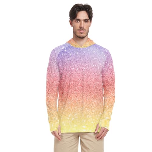 GAIGEO Cooling Sun Protective Clothing for Men, Long Sleeves Light Long Sleeve Shirt Men, Summer Jacket Men, Barn Red S