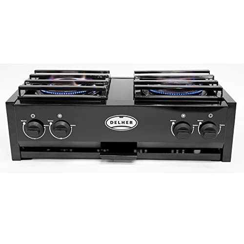 Hornos Y Parrillas, Kitchen estufas dos quemadores Marca Delher (3)