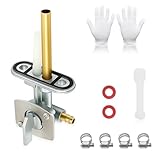 Fuel Petcock Valve Fits Yamaha Big Bear 250 400 Bear Tracker 250 Bruin 250 Timberwolf 250 YFB250 Warrior 350 YFM250 YFM350, Kawasaki Bayou 220 250 300 400, Suzuki King Quad 300 LT80 LTZ250 ect