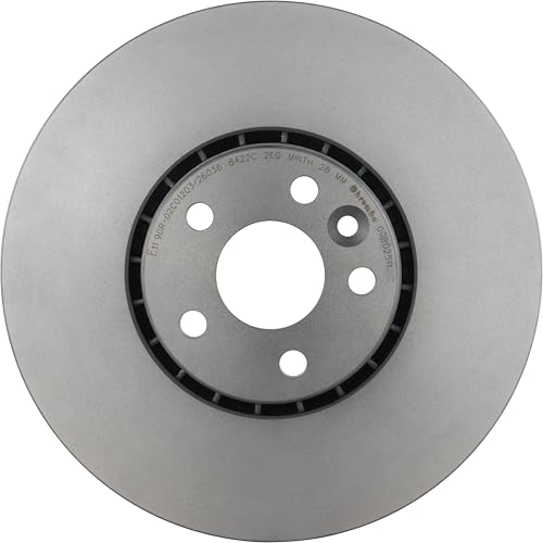 Brembo 09.B025.11 UV Coated vented Front Brake Rotor VOLVO/VOLVO ASIA OE# 31277342 by Brembo - Used condition - Image 2
