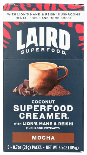 Laird Superfood Mocha Powdered Superfood Creamer