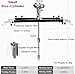 Power Mixer Pneumatic Agitator Clamp-On Drum Agitator Industrial-Grade Pneumatic Shaker Paint Stirring Tool，Pneumatic Mixer, Air Agitator,Pneumatic Bracket Mixer, Paint Stirring Machine, 1/2