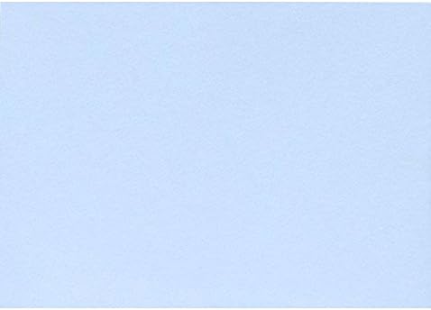 LUXPaper A7 Flat Cards | 5 1/8" x 7" | Baby Blue | 100lb. Cover | 250 Qty