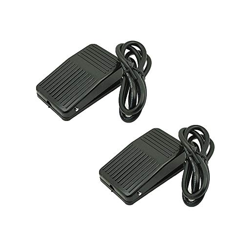 Ximimark NE781 2 Pc Momentary Foot Controller Pedal Switch Ac220V 10A Spdt Foot Switch cover