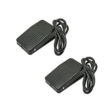 Ximimark 2 Pc Momentary Foot Controller Pedal Switch AC220V 10A SPDT Foot Switch.